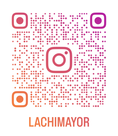 Instagram Código QR para seguir a Lachimayor en Instagram.